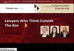 Sites similar to trianglelawgroup.net