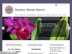 Sites similar to triangleorchidsociety.org