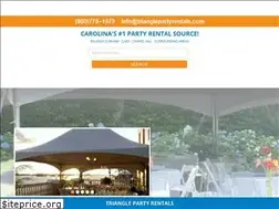 Sites similar to trianglepartyrentals.com
