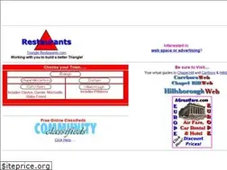 Sites similar to trianglerestaurants.com