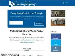 Sites similar to trianglesings.org