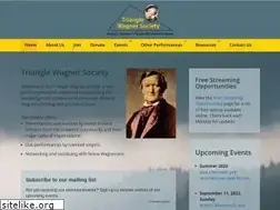 Sites similar to trianglewagnersociety.com