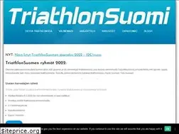 Sites similar to triathlonsuomi.com