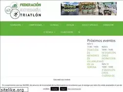 Sites similar to triatlonextremadura.com