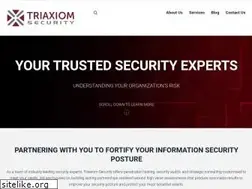 Sites similar to triaxiomsecurity.com