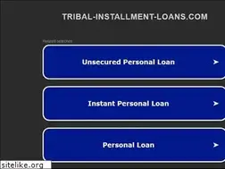 Sites similar to tribal-installment-loans.com