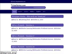 Sites similar to tribenotes.com