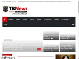 Sites similar to tribratanewspolresbenermeriah.com