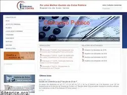 Sites similar to tribunalcontas.cv