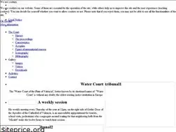 Sites similar to tribunaldelasaguas.org