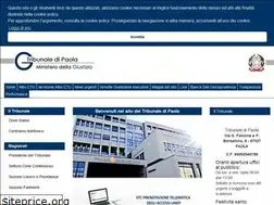 Sites similar to tribunaledipaola.it