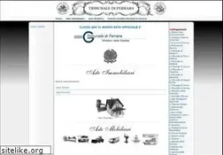 Sites similar to tribunaleferrara.it