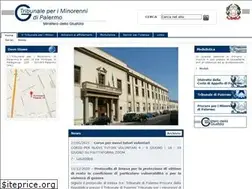Sites similar to tribunaleminorenni.palermo.it