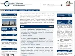 Sites similar to tribunalesiracusa.it