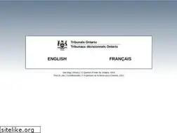 Sites similar to tribunalsontario.ca