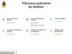 Sites similar to tribunaux.qc.ca