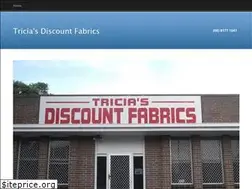 Sites similar to triciasdiscountfabric.com