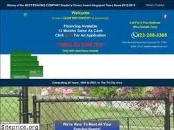 Sites similar to tricityfencetn.com