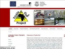 Sites similar to trickleout.net