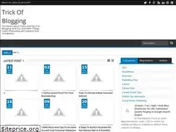 Sites similar to trickofblogging.blogspot.com