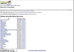 Sites similar to trickyriddles.com