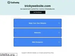 Sites similar to trickywebsite.com