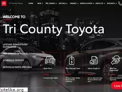 Sites similar to tricountytoyota.com