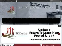 Sites similar to tricreek.k12.in.us