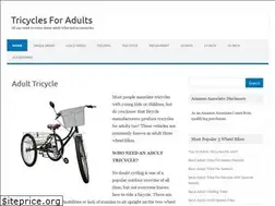 Sites similar to tricyclesforadults.net