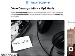 Sites similar to tridantemusica.com