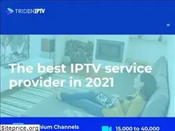 Sites similar to trideniptv.com