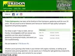 Sites similar to tridonhydroponics.com