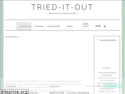 Sites similar to tried-it-out.de