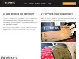 Sites similar to triedandtruebarbershop.com