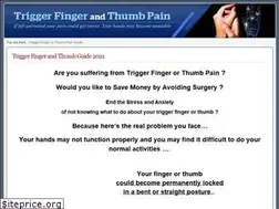 Sites similar to triggerfingersymptoms.com