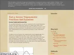 Sites similar to trigonometrited.blogspot.com