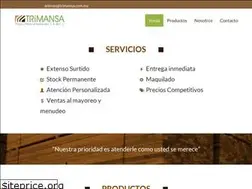 Sites similar to trimansa.com.mx