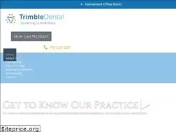 Sites similar to trimbledental.com