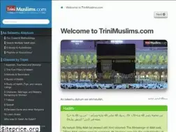 Sites similar to trinimuslims.com