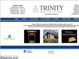 Sites similar to trinitybaptistreformed.org