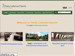 Sites similar to trinitylutherancs.com