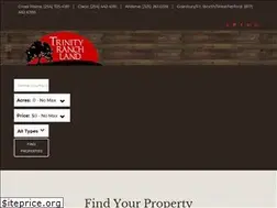 Sites similar to trinityranchland.com