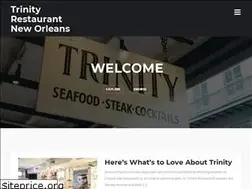 Sites similar to trinityrestaurantneworleans.com