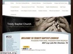 Sites similar to trinitysherman.com