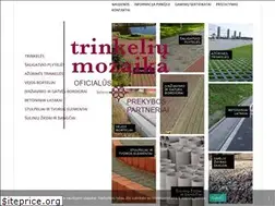 Sites similar to trinkeliumozaika.lt