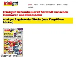 Sites similar to trinkgutsarstedt.de