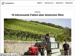 Sites similar to trinkreif.de