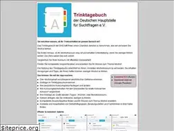 Sites similar to trinktagebuch.org
