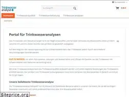 Sites similar to trinkwasseranalyse.net