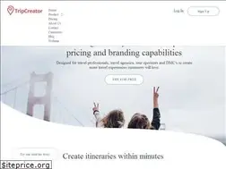 Sites similar to tripcreator.io
